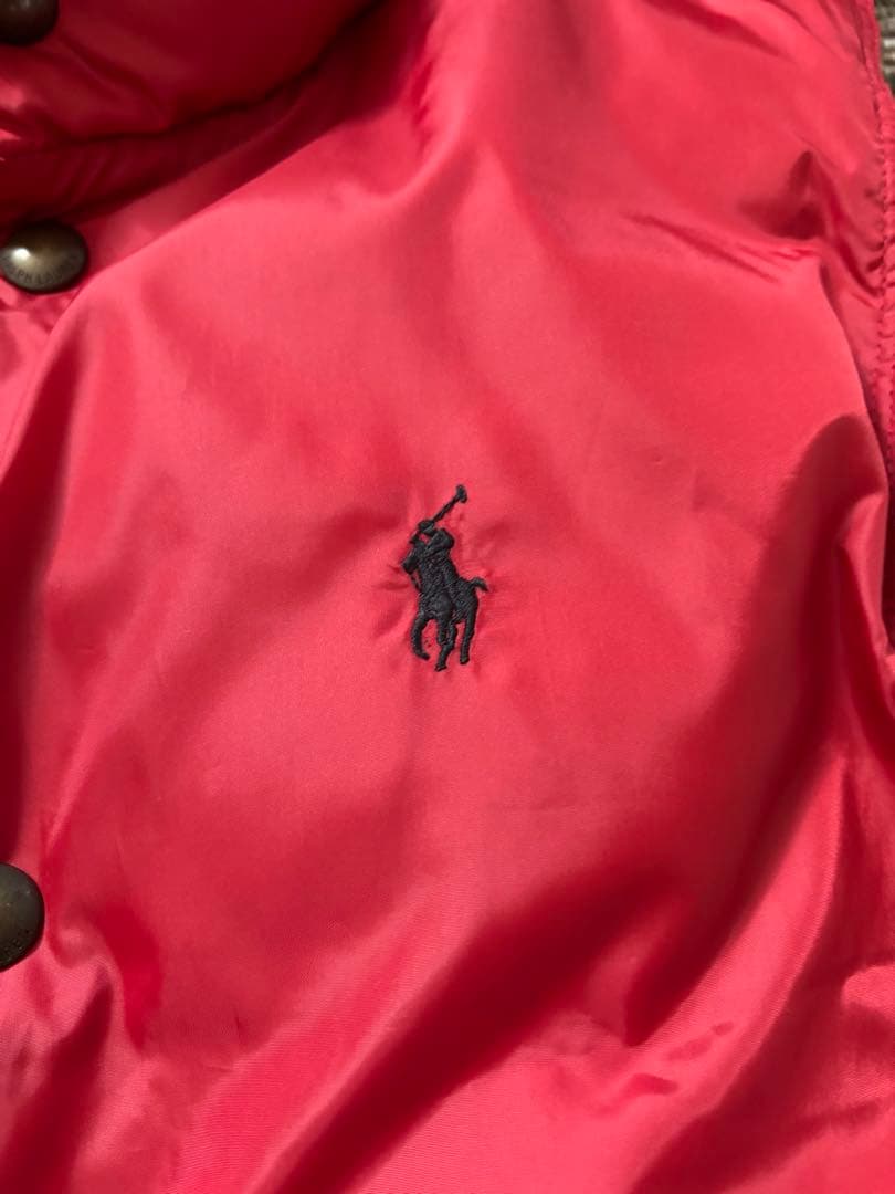 美品・リバーシブ　Polo by Ralph Lauren　ダウンベスト