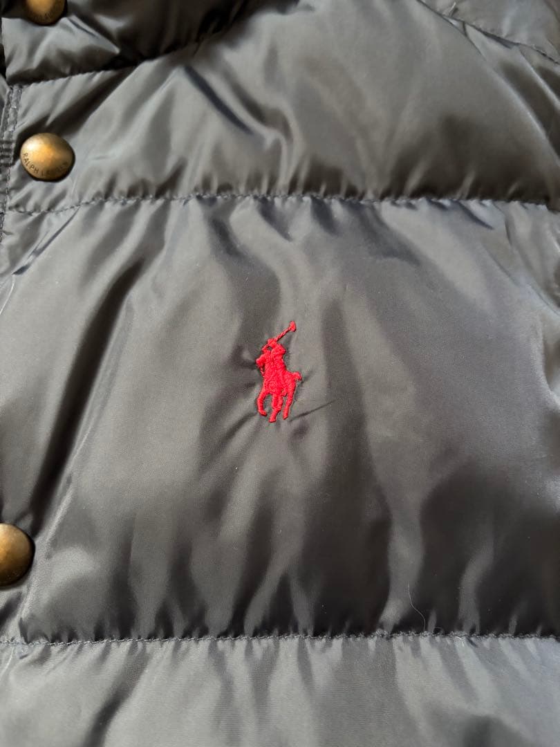 美品・リバーシブ　Polo by Ralph Lauren　ダウンベスト