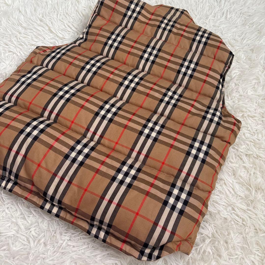 ジャケット・アウター Burberry DOWN Reversible Nova Check Vest