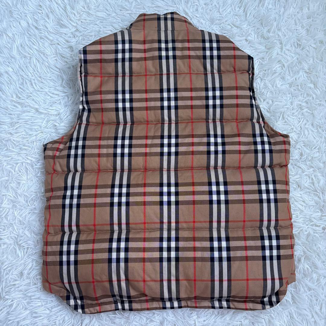ジャケット・アウター Burberry DOWN Reversible Nova Check Vest