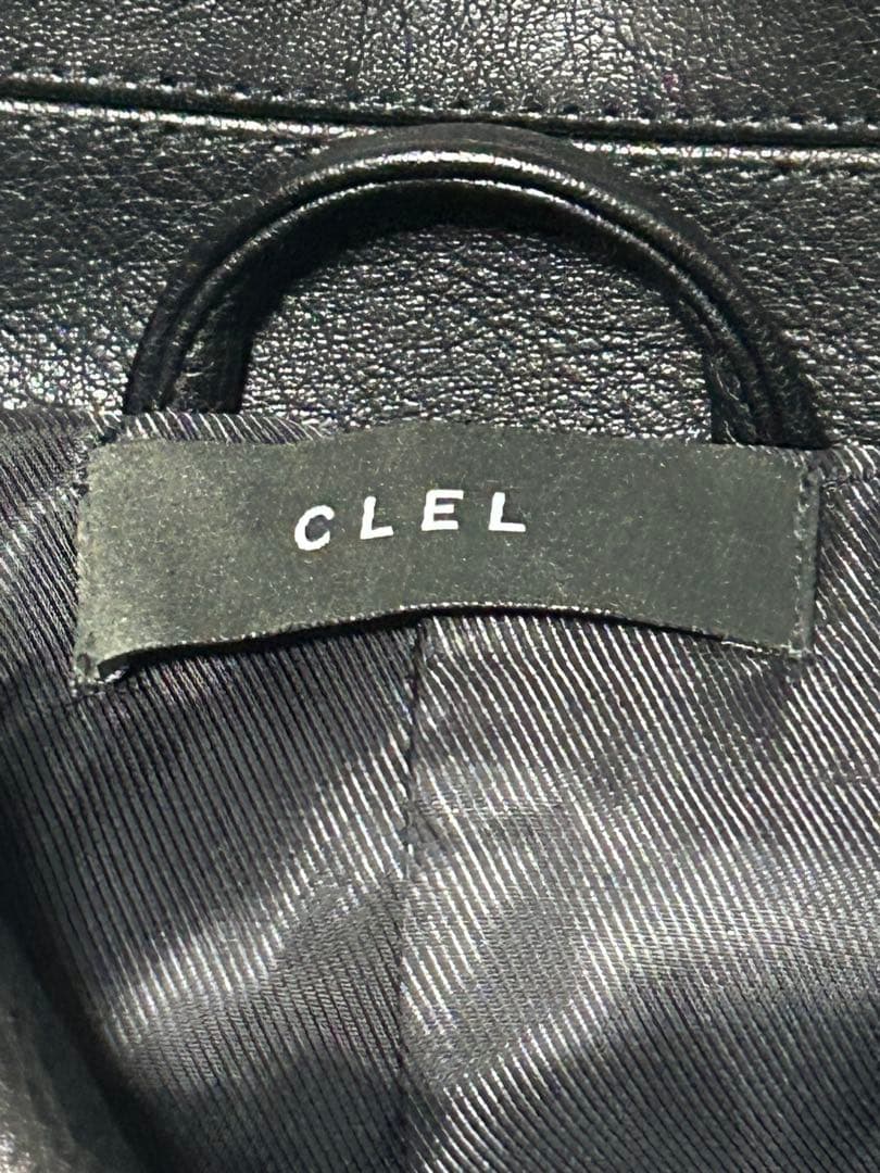 新品 CLEL ディープテクスチャーブルゾン 黒 Deep Texture