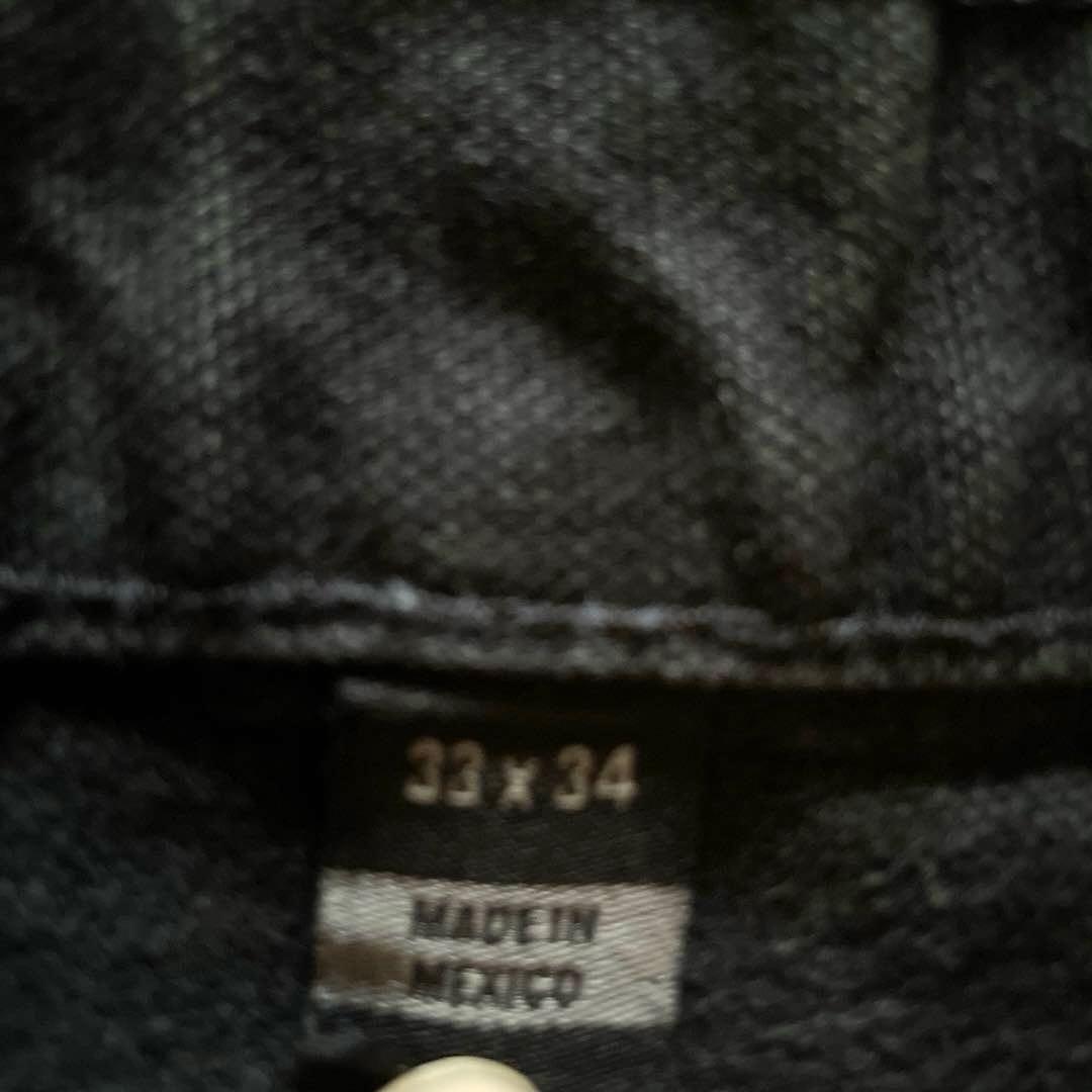 Carhartt B136 BLK ダブルニー w33雰囲気◎ 黒墨フェード
