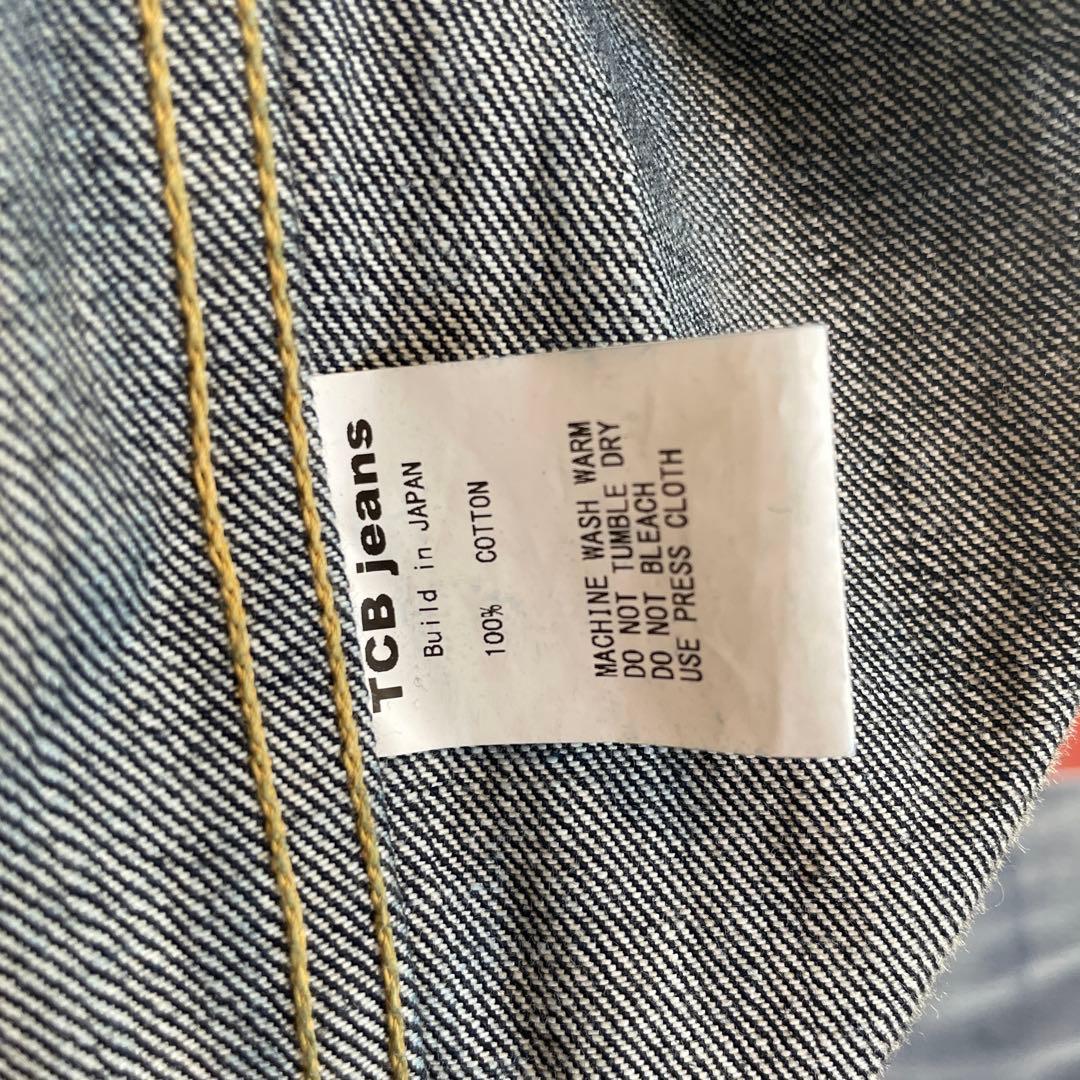 TCB JEANS LATE40 インディゴデニムジャケット44