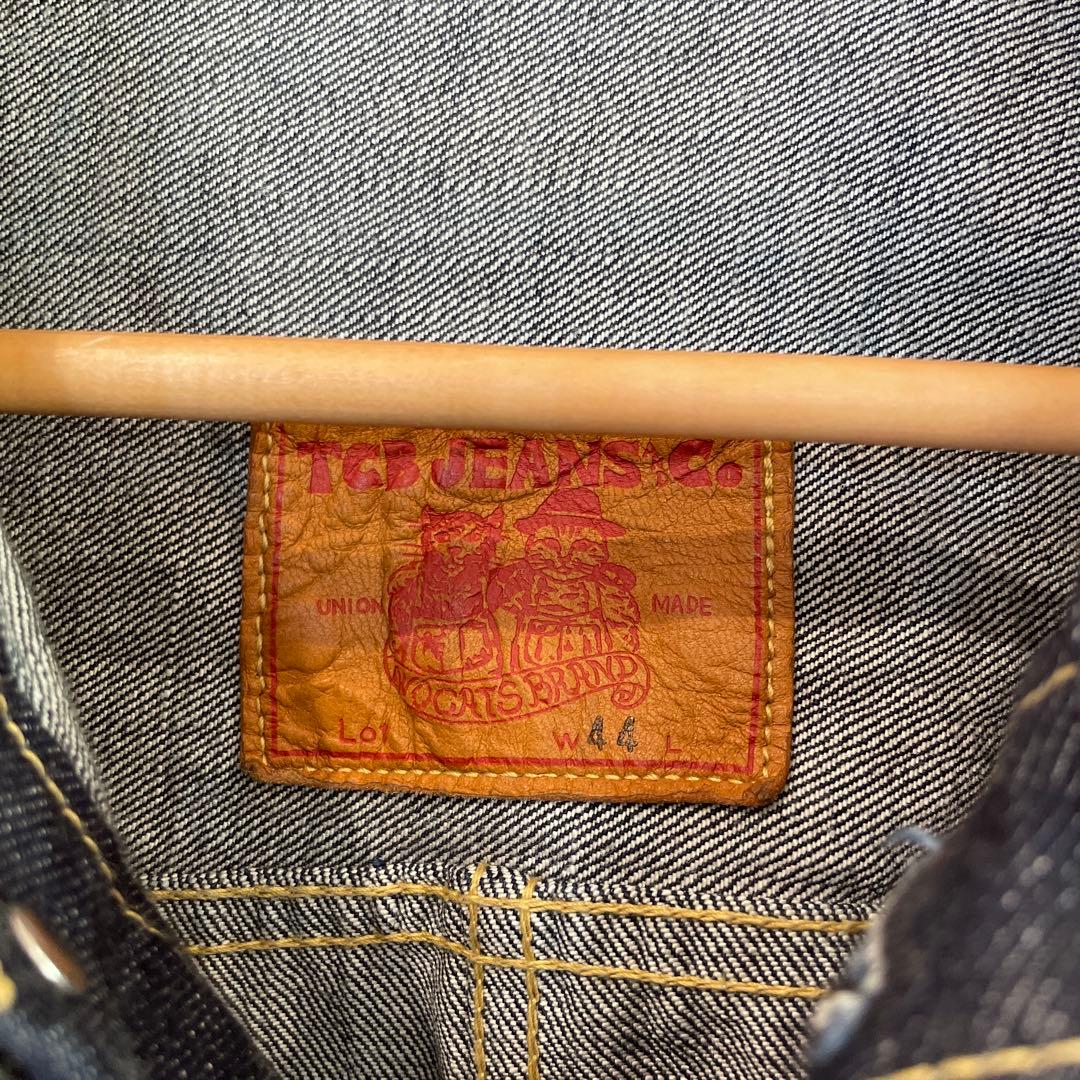 TCB JEANS LATE40 インディゴデニムジャケット44