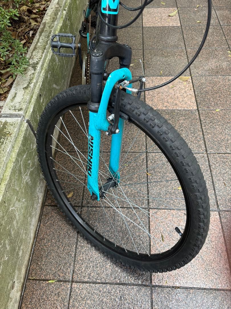 NISHIKI マウンテンバイク 黒/青 アメリカ購入　26インチ　小学生