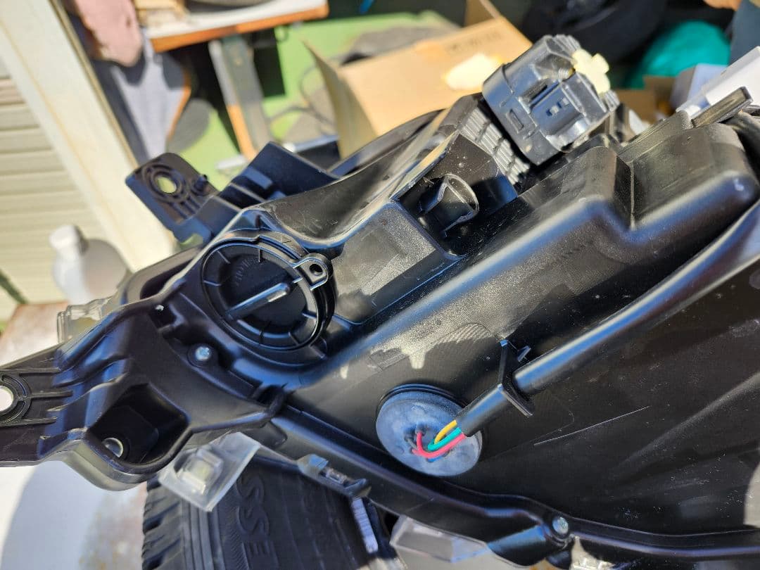 スペーシアカスタムMK53S　ヘッドライト(右側)