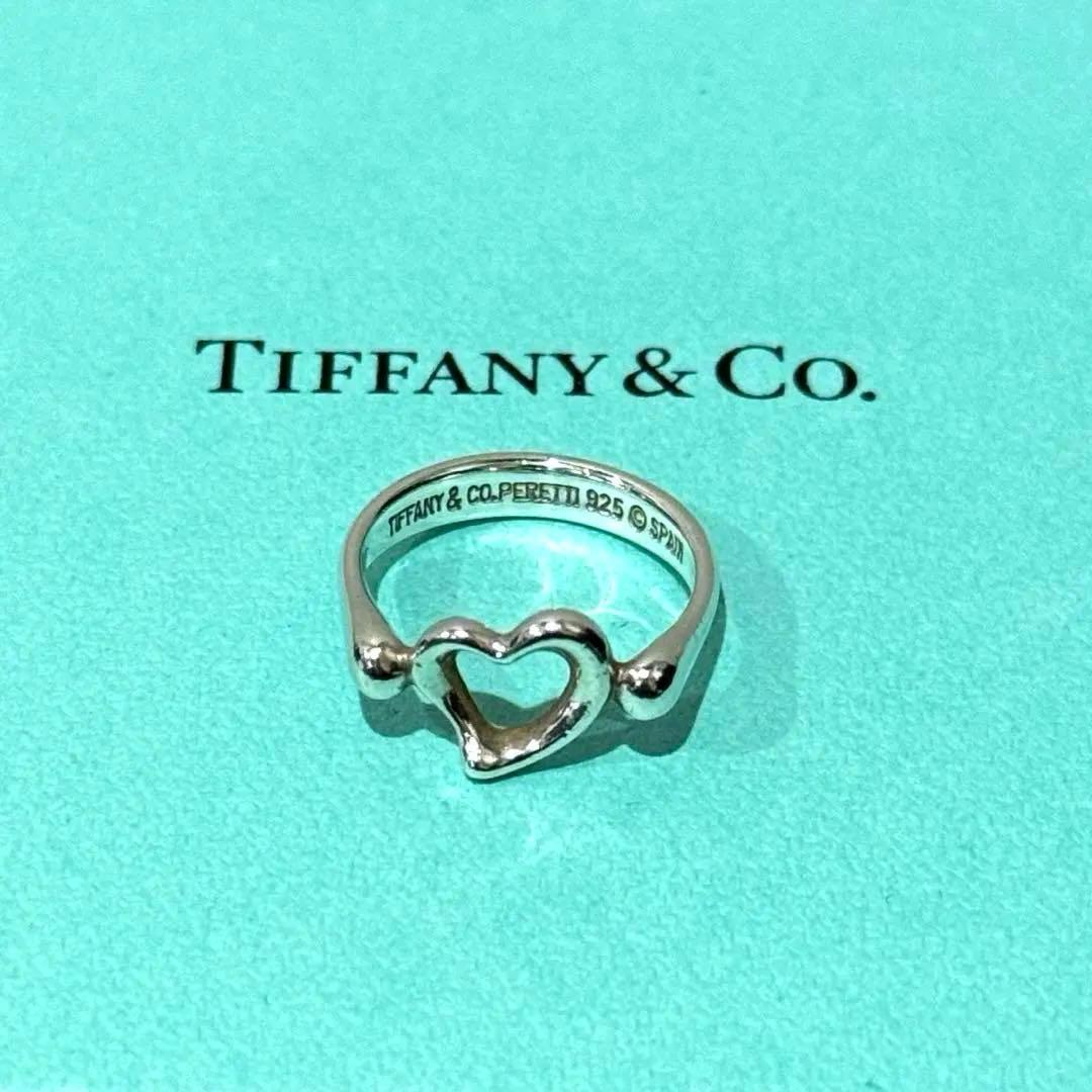 ノ*ア様 超美品 Tiffany & Co. オープンハート エルサ・ペレッティ