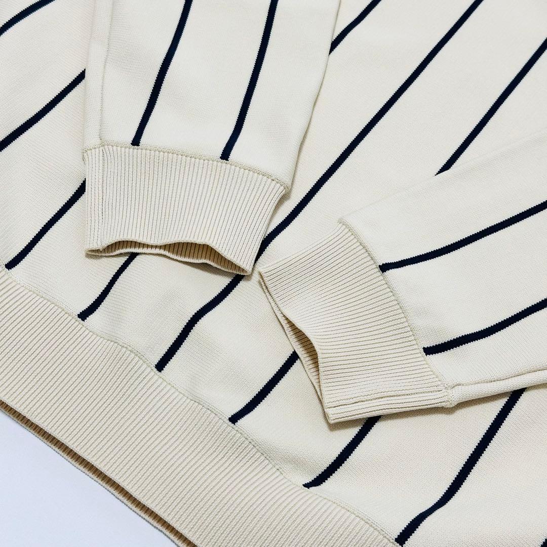 【極美品】#FR2GOLF ロングスリーブ ニットポロシャツ ベージュ Lサイズ