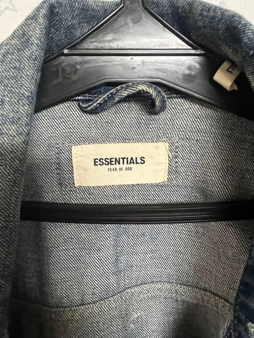 ESSENTIALS デニムジャケット ライトブルー