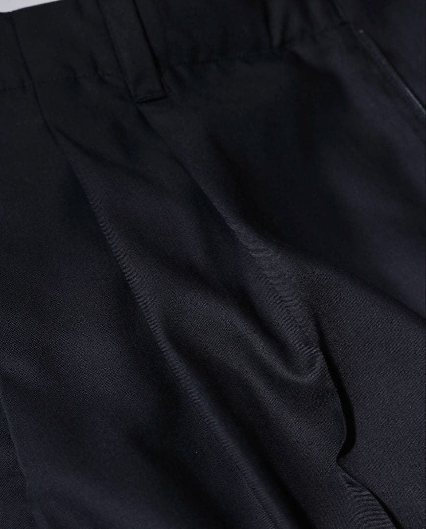 【美品】　 MB ハイエンドフレア&テーパード可変パンツ ブラックM