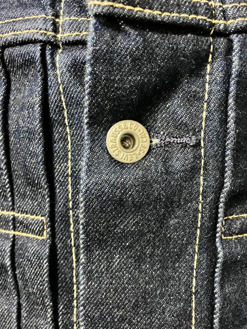 Levi's TYPE 1 TRUCKER Indigo セルビッジ Sサイズ