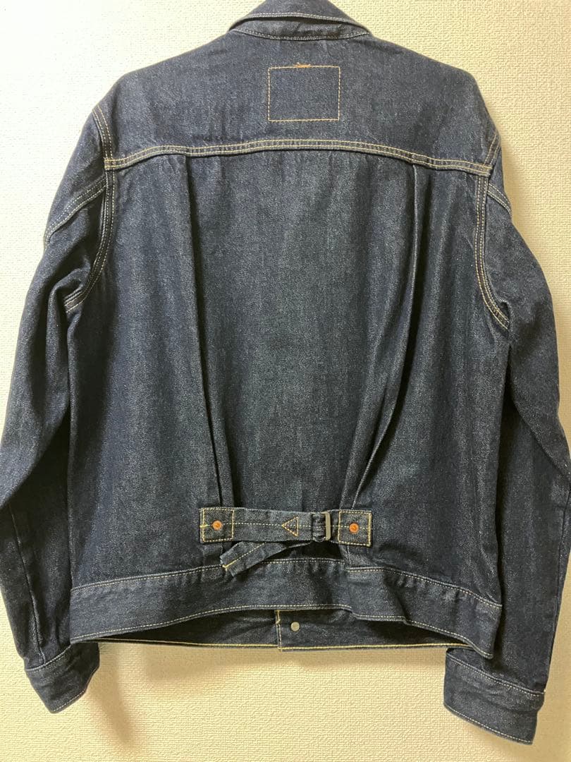 Levi's TYPE 1 TRUCKER Indigo セルビッジ Sサイズ