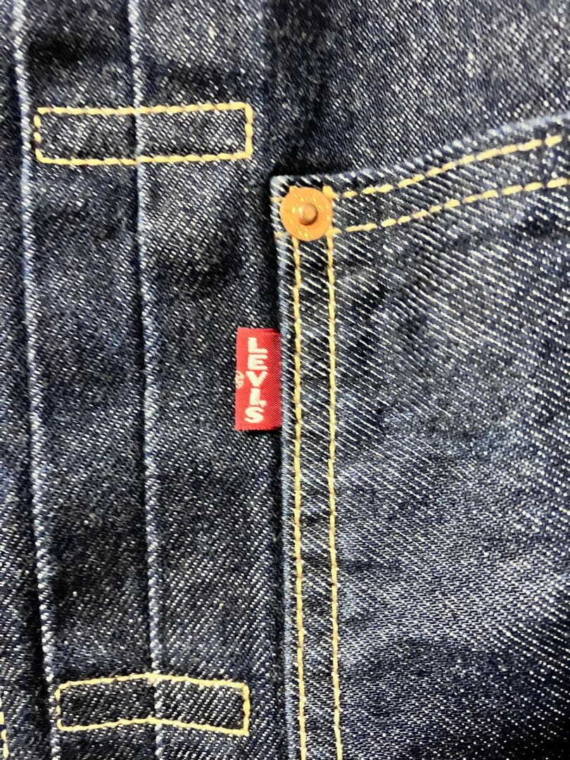 Levi's TYPE 1 TRUCKER Indigo セルビッジ Sサイズ