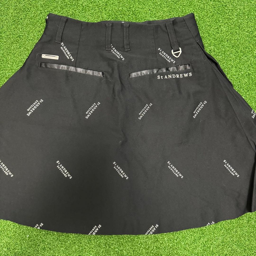 【値下げ美品】St ANDREWS 黒フレアスカート Mサイズ