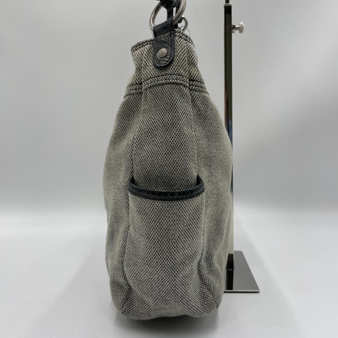 BURBERRY ワンショルダーバッグ キャンバス ブルーレーベル ホースロゴ