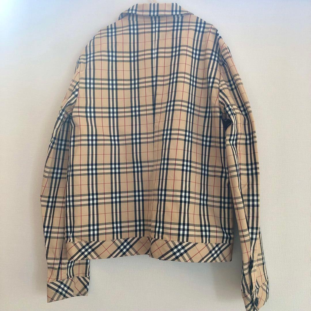 Burberryブルーレーベル　薄手シャツジャケット　38
