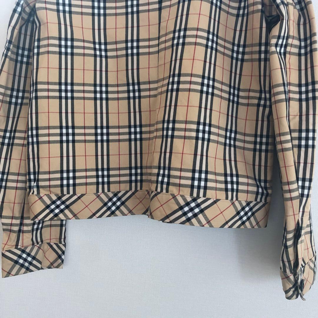 Burberryブルーレーベル　薄手シャツジャケット　38