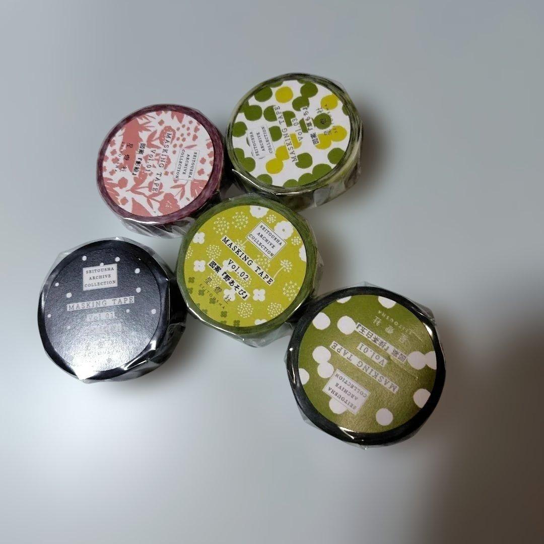 星燈社　クッキー缶　線画刺繍　ArchiveCollectioncomplete