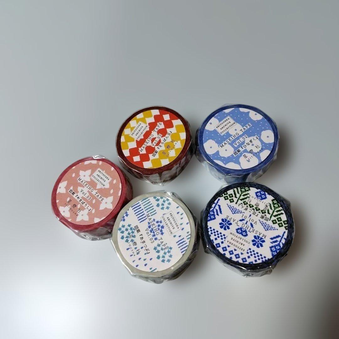 星燈社　クッキー缶　線画刺繍　ArchiveCollectioncomplete