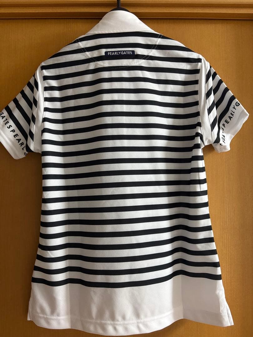 PEARLY GATES ストライプポロシャツ 新品タグ付き