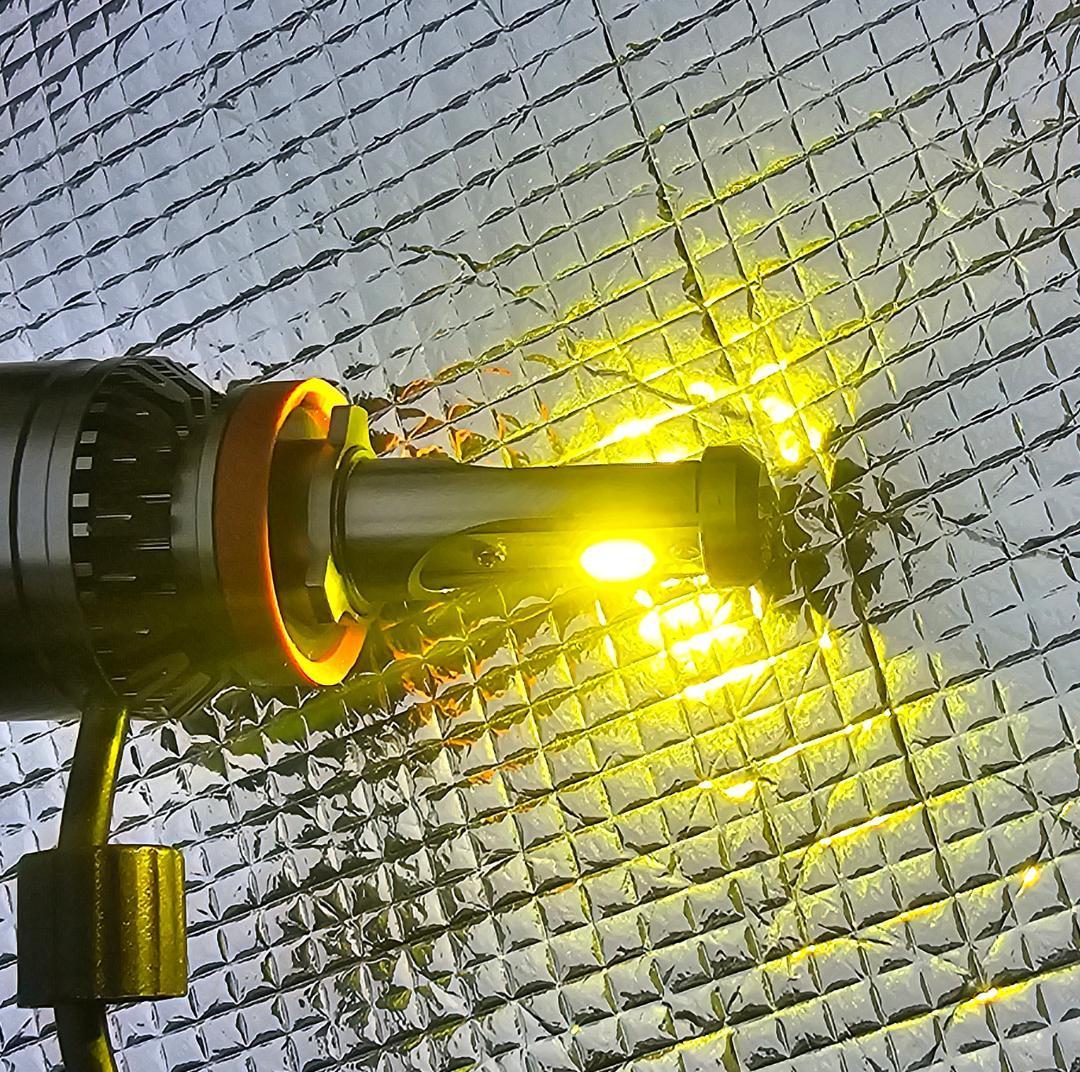 【新古品】fcl.(エフシーエル) H8 H11 H16 LEDフォグ2色切替え