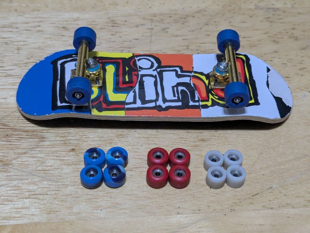 Blind 指スケ　techdeck ブラックリバー　black