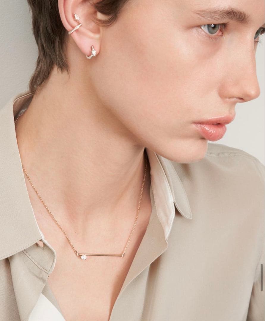 新品＊REPOSSI Serti sur Vide ピアス K18 WG
