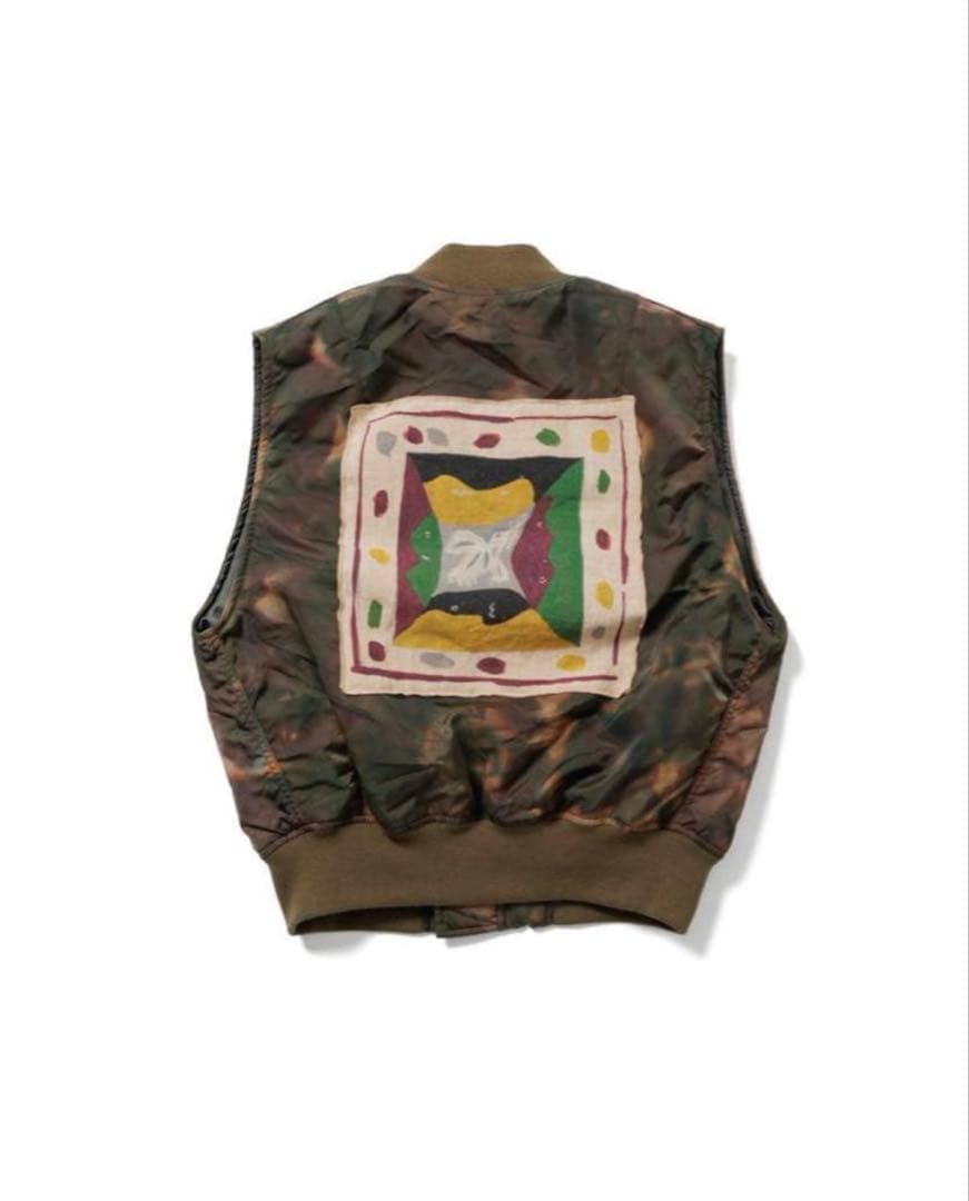 ジャケット・アウター Sasquatchfabrix FLIGHT VEST MA-1 23aw