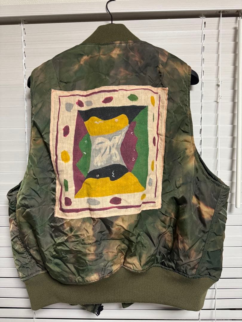 ジャケット・アウター Sasquatchfabrix FLIGHT VEST MA-1 23aw