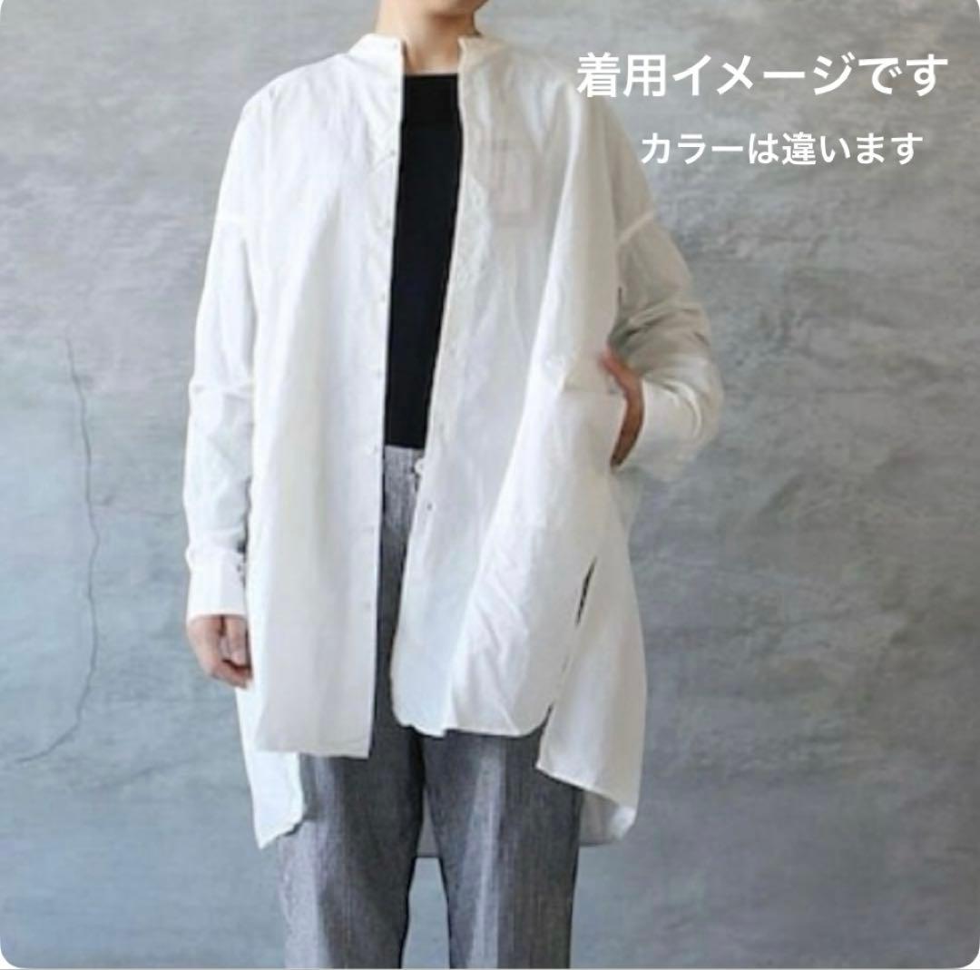 veritecoure et ses COPAINS ルーミー ロングシャツ