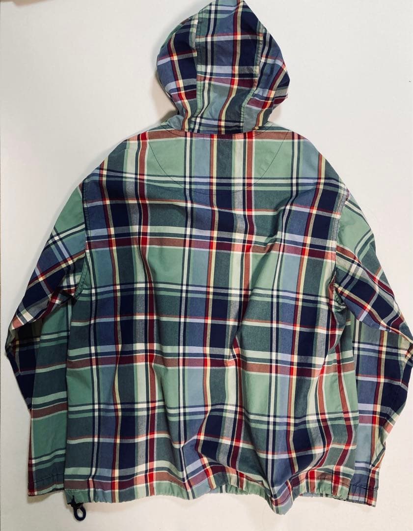 Eddie Bauer 90s マドラスチェック アノラック