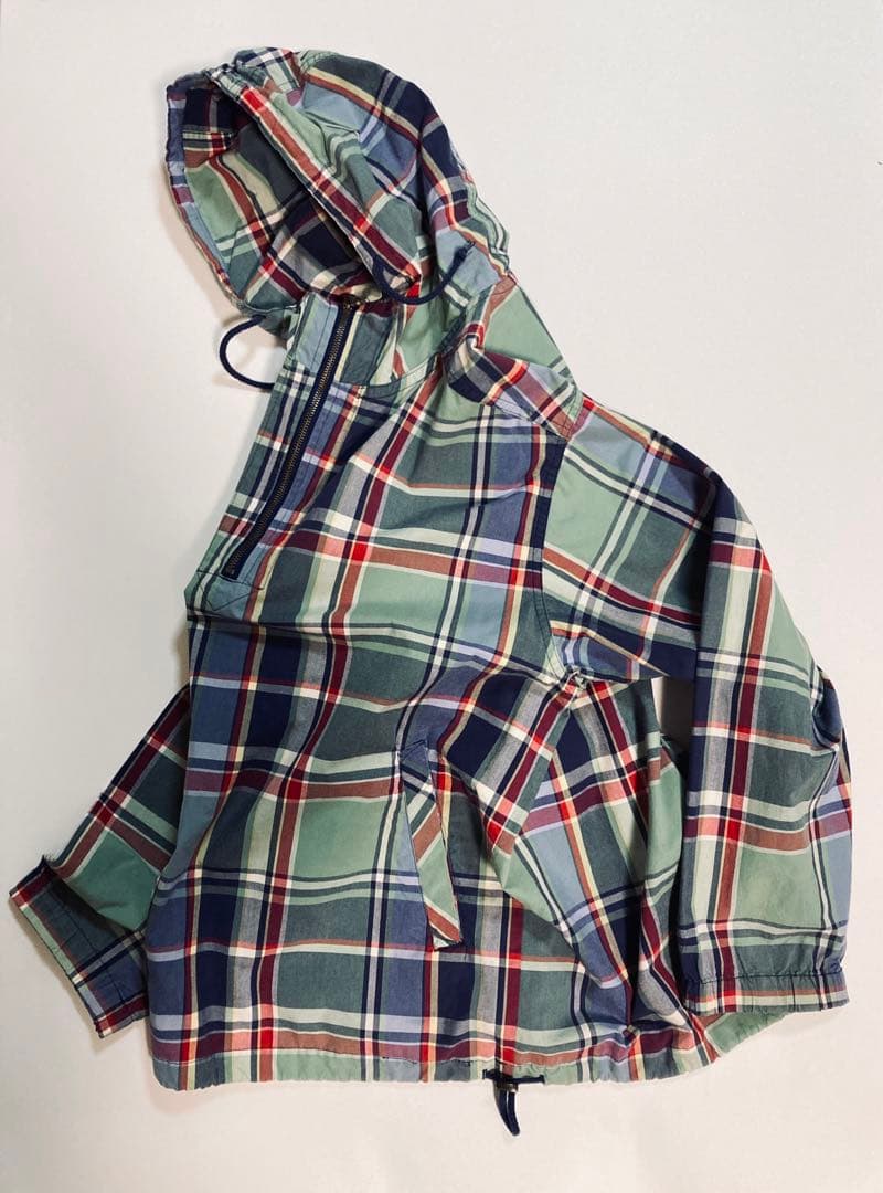 Eddie Bauer 90s マドラスチェック アノラック