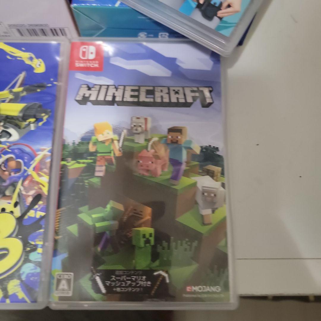 Minecraft　Splatoon3　Sports　Switch　釣りスピ