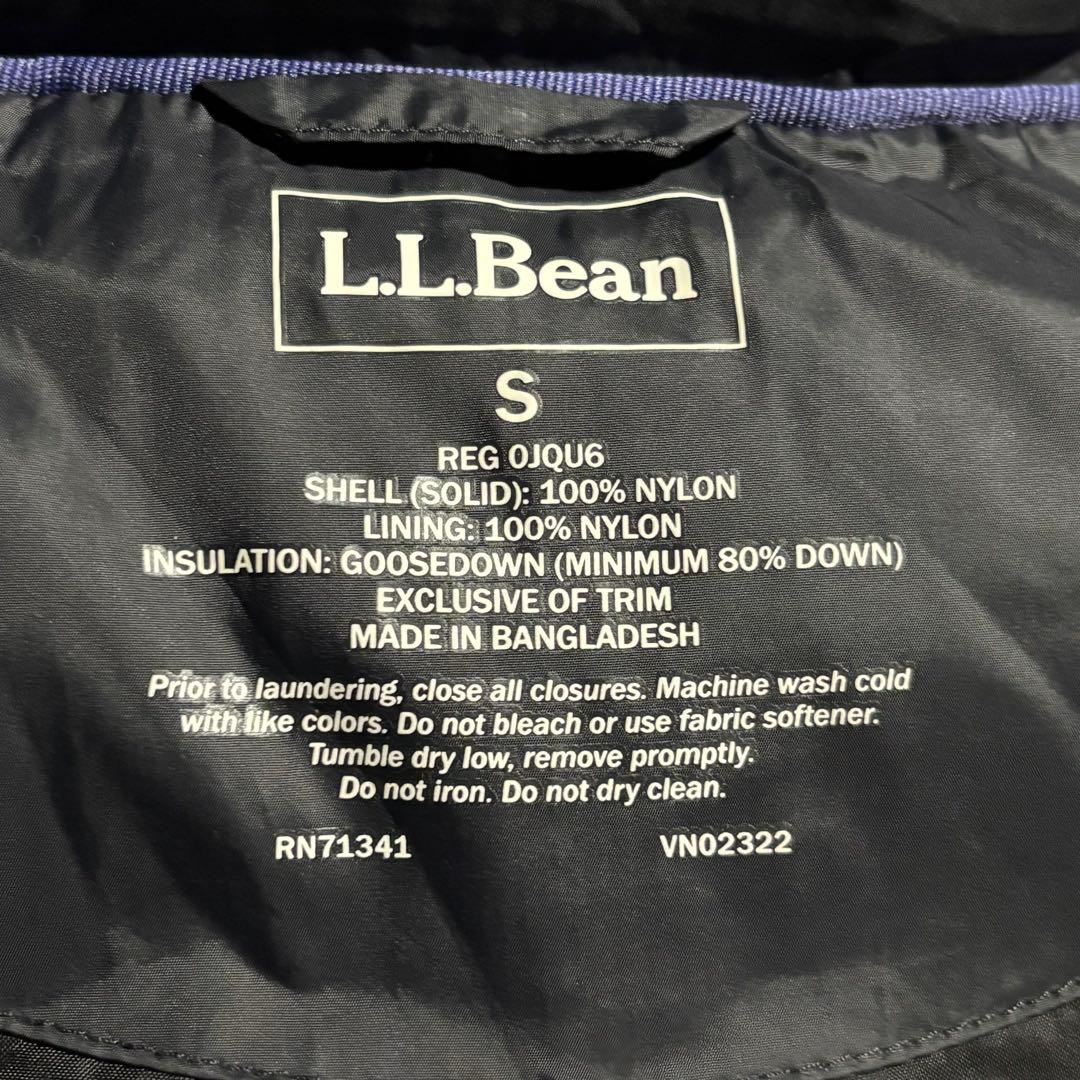 完品 00s L.L.Bean エルエルビーン　ダウンベスト　ファー　黒　y2k