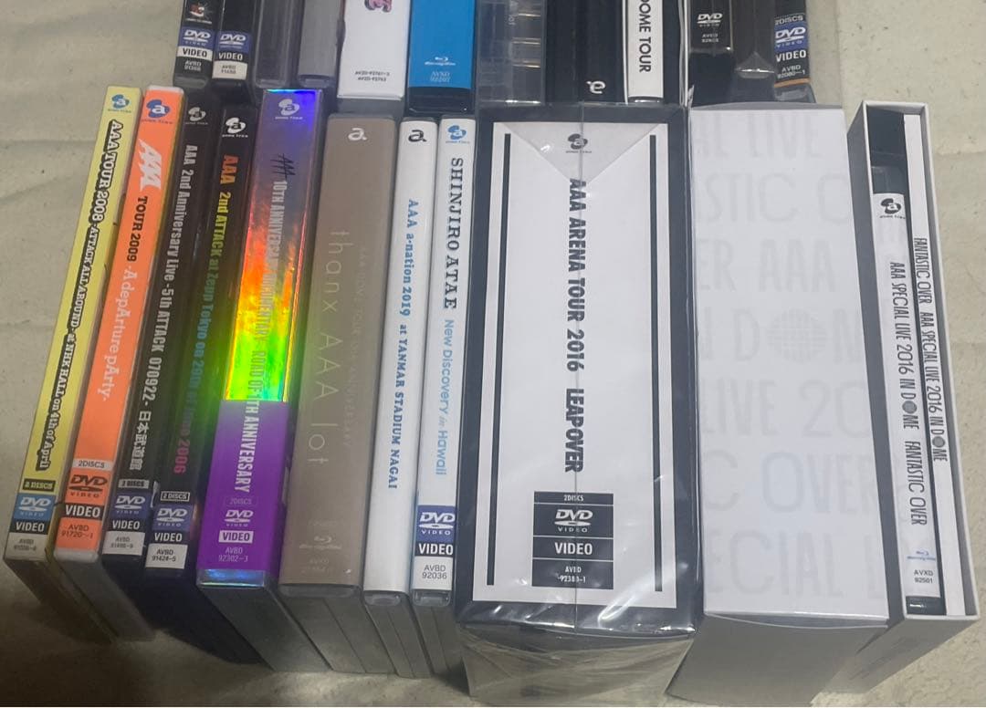 最終値下げ バラ売り可 AAA ライブDVD Blu-Ray 22本セット