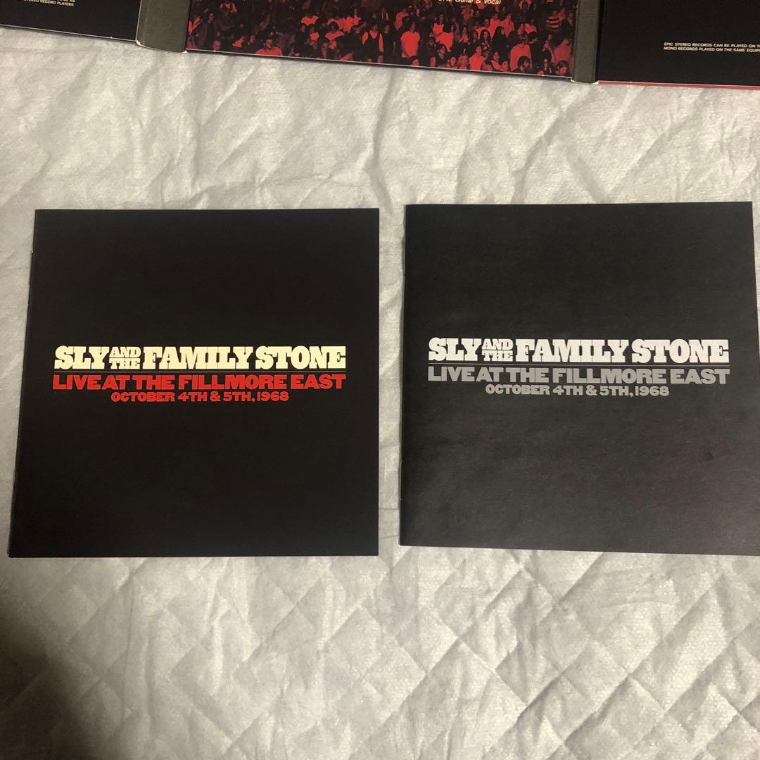 洋楽 SLY AND THE FAMILY STONE/ FILLMORE EAST