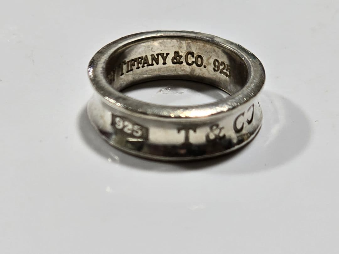 Tiffany & Co. ナロー 1837 シルバー925 約6.1g 11号