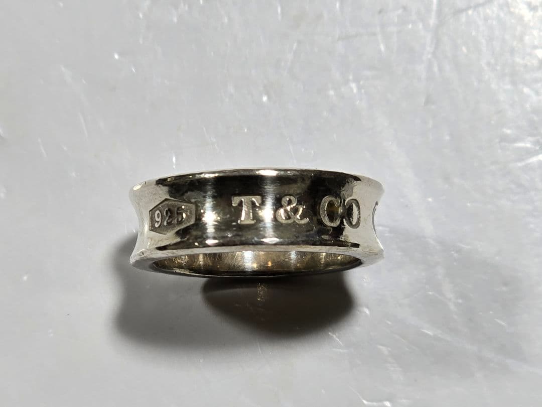 Tiffany & Co. ナロー 1837 シルバー925 約6.1g 11号