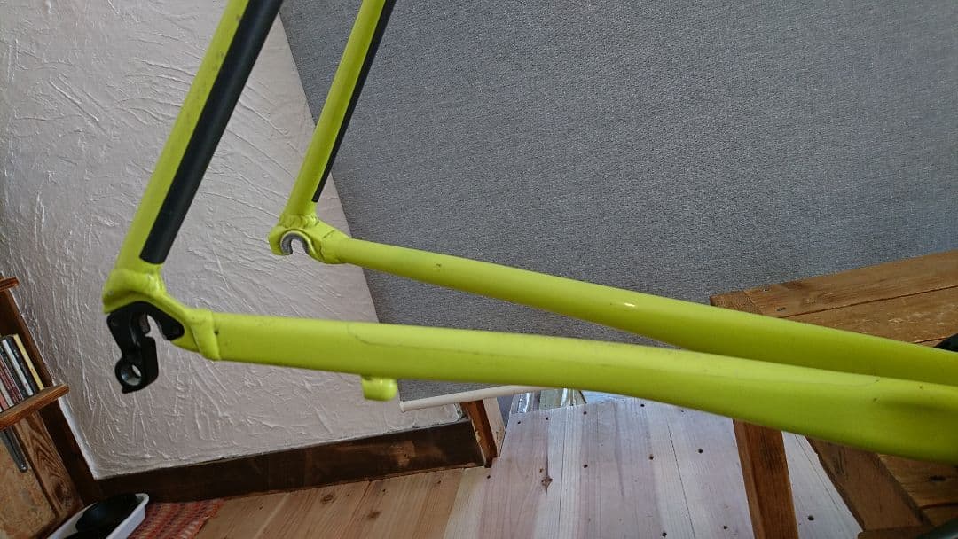 cannondale optimoのフレームフォーク オリジナル塗装