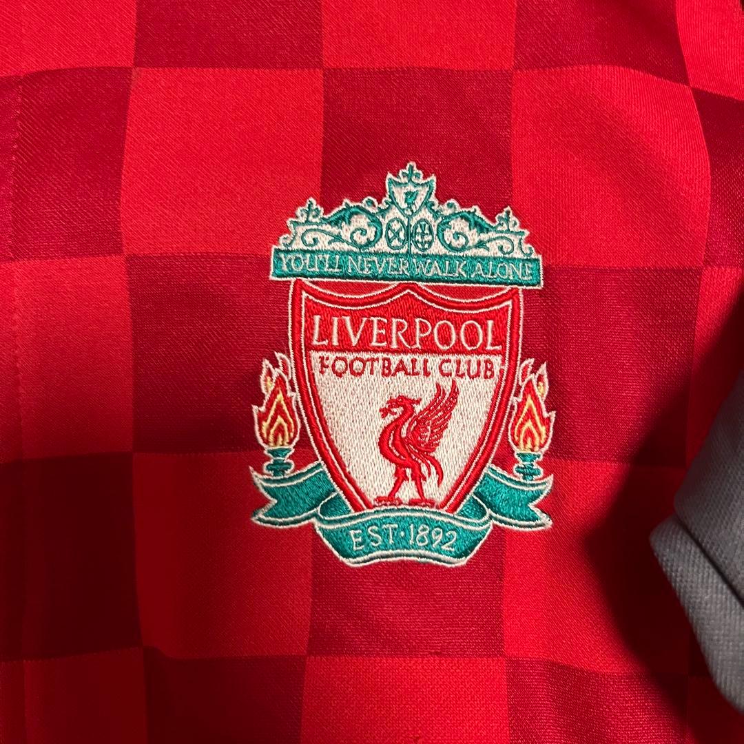 adidas Liverpool ジャージ レッド チェック柄