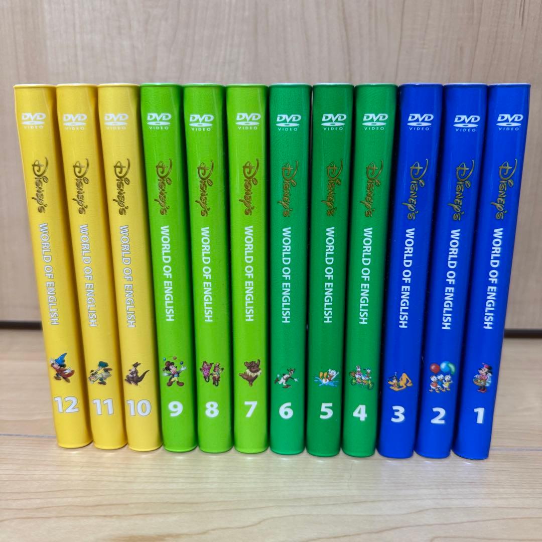 ディズニー英語システム　DWE ストレートプレイ　DVD12巻