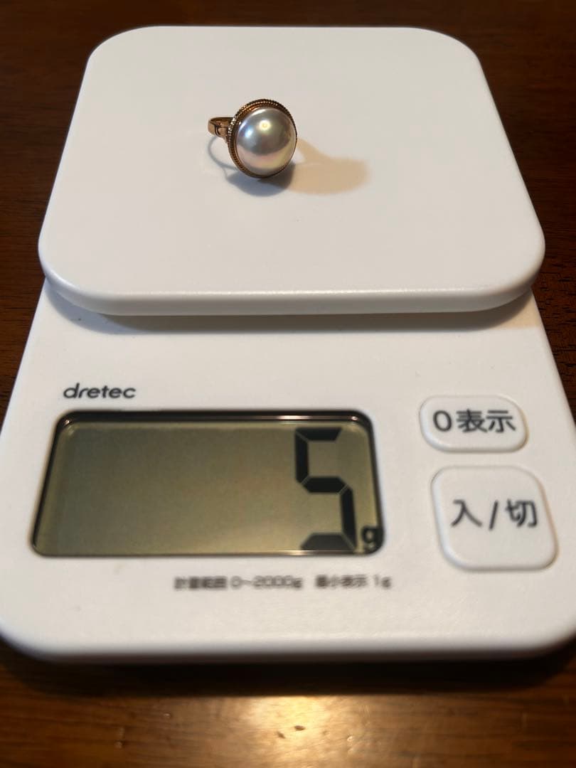 K18 マベパールリング　12号