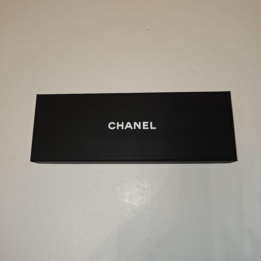 cherry82 CHANELシャネル スカーフ ヘアバンド　ネイビー