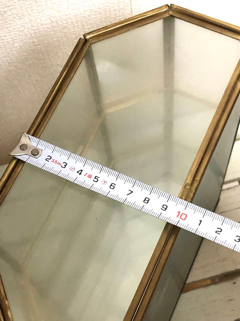 アンティーク調　ガラスケース ディスプレイケース