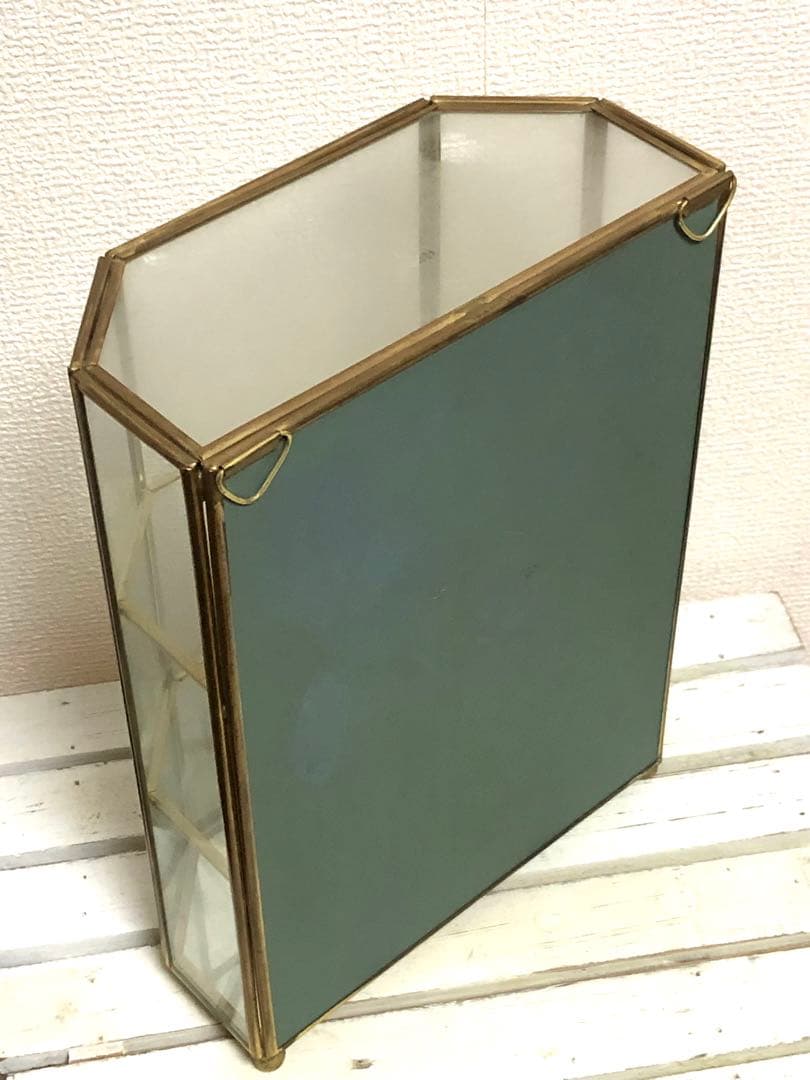アンティーク調　ガラスケース ディスプレイケース