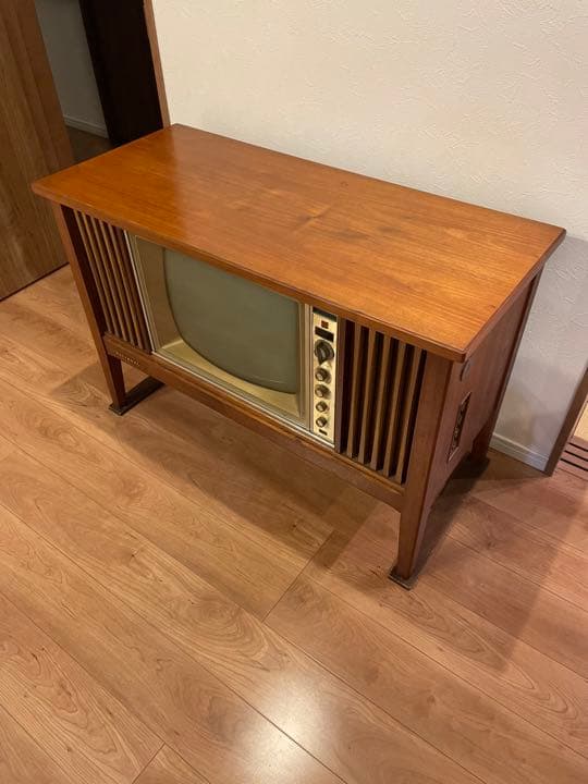 アンティークテレビ　昭和レトロ　レトロ家具　アンティーク　昭和テレビ　レトロ
