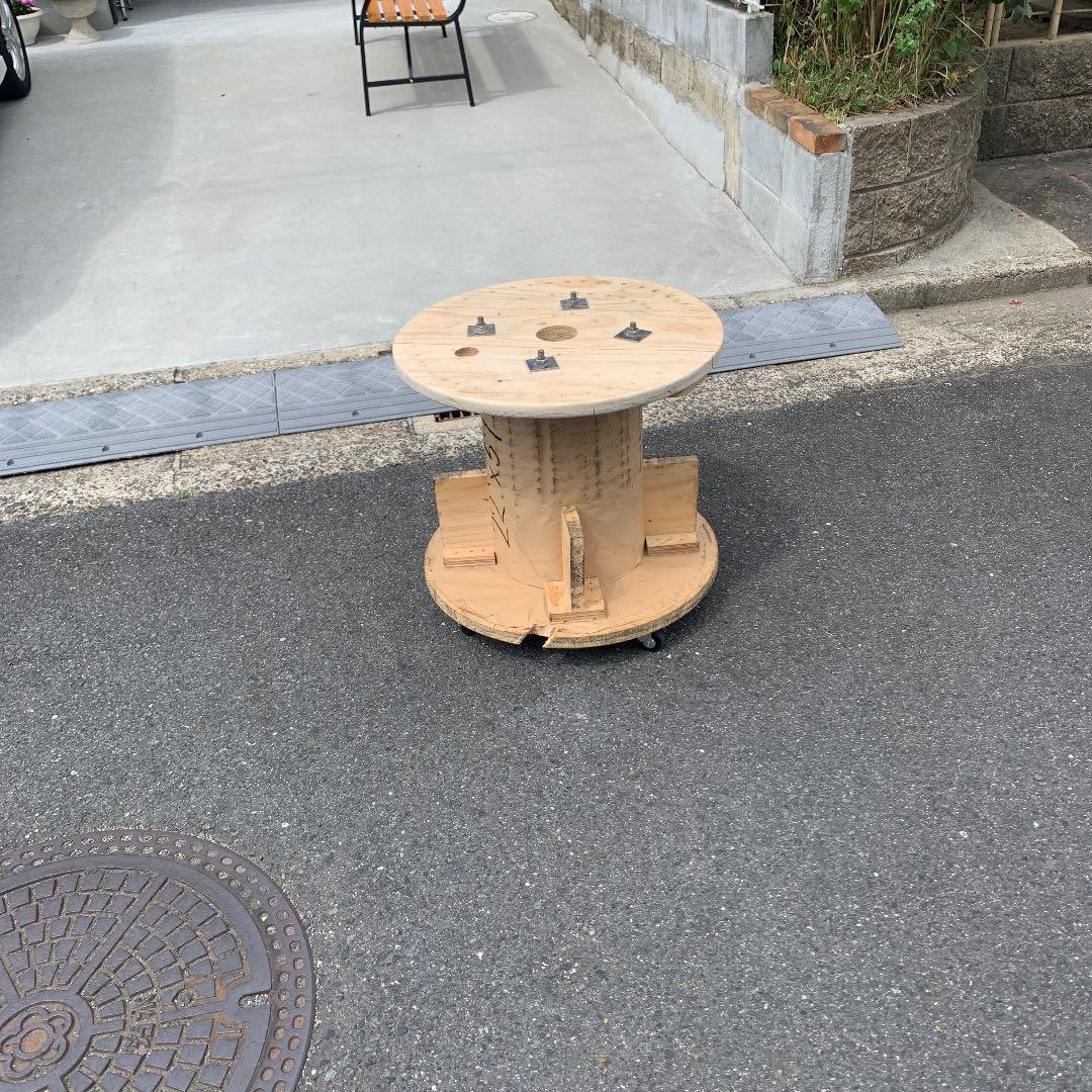 手作りテーブル