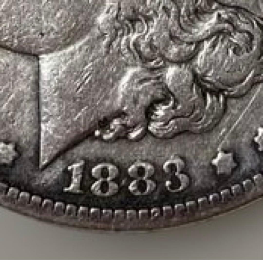 1883年 モルガン・ダラー 銀貨 アンティーク1ドル