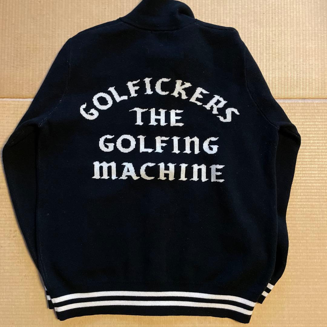 GOLFICKERS ジップアップ コットンニットブルゾン M美品