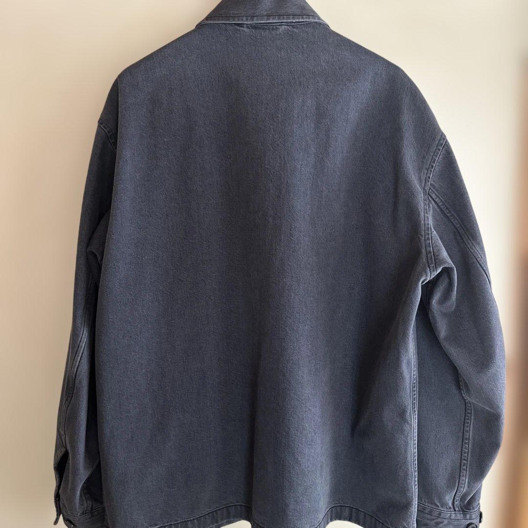 ユニクロU UNIQLO U オーバーサイズカラーデニムジャケット Lサイズ